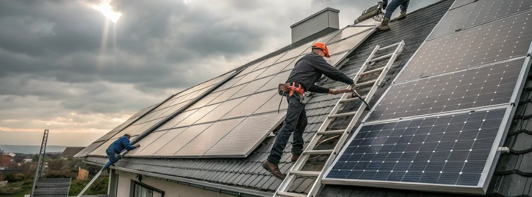 Solar panel maintenance