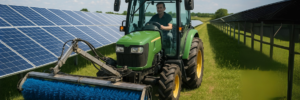 How Solar Panel Cleaning Tractors Improve Energy Efficiency and ROI
